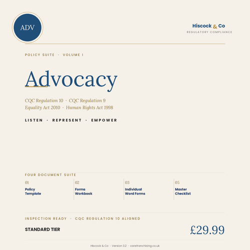 Advocacy Policy Suite cover