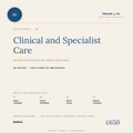 Clinical and Specialist Care Bundle cover