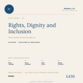 Rights, Dignity and Inclusion Bundle cover