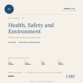 Health, Safety and Environment Bundle cover