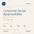 Corporate Social Responsibility Policy Suite cover