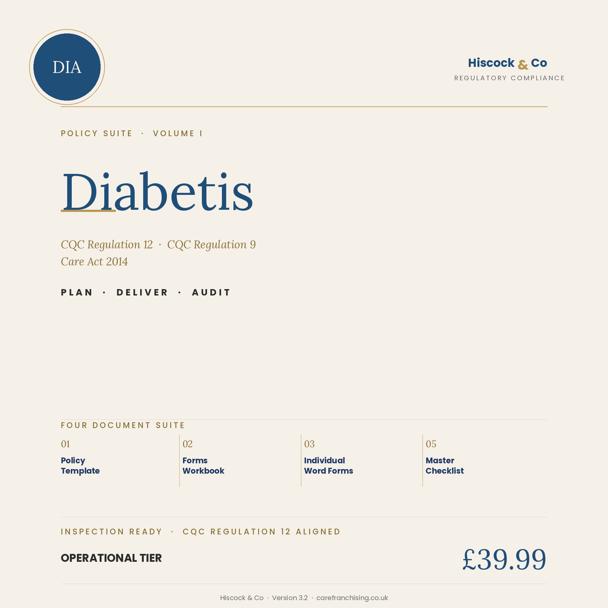Diabetes Policy Suite