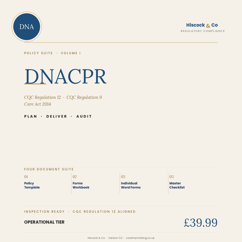DNACPR & ReSPECT Policy Suite