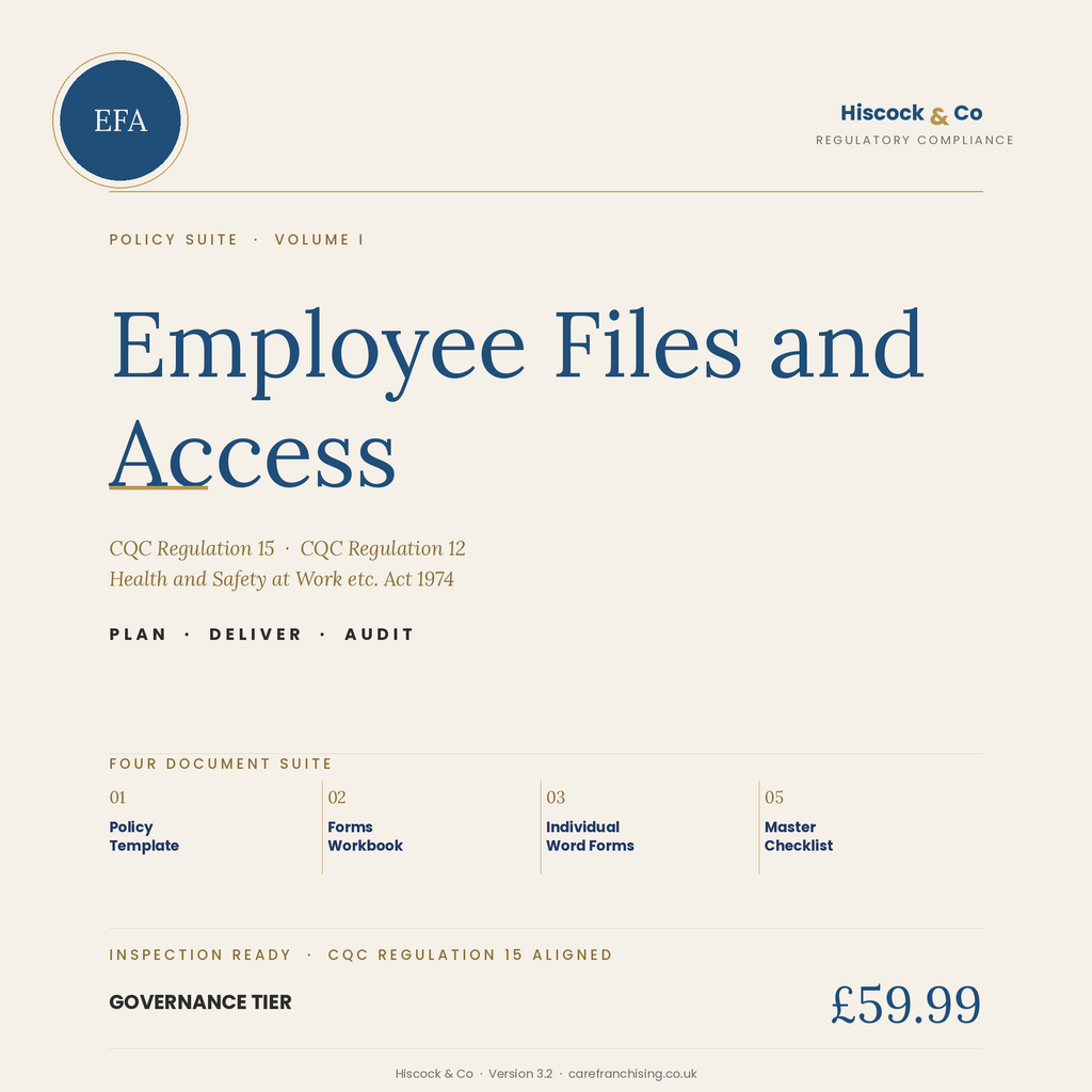 Employee Files and Access Policy Suite cover
