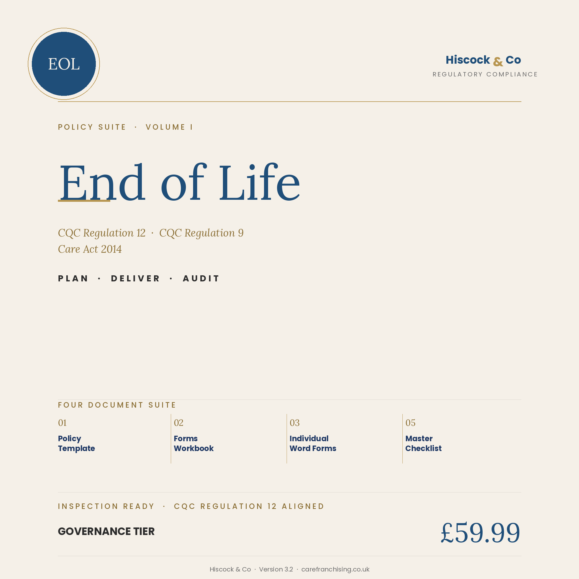 EOL Policy Suite Cover
