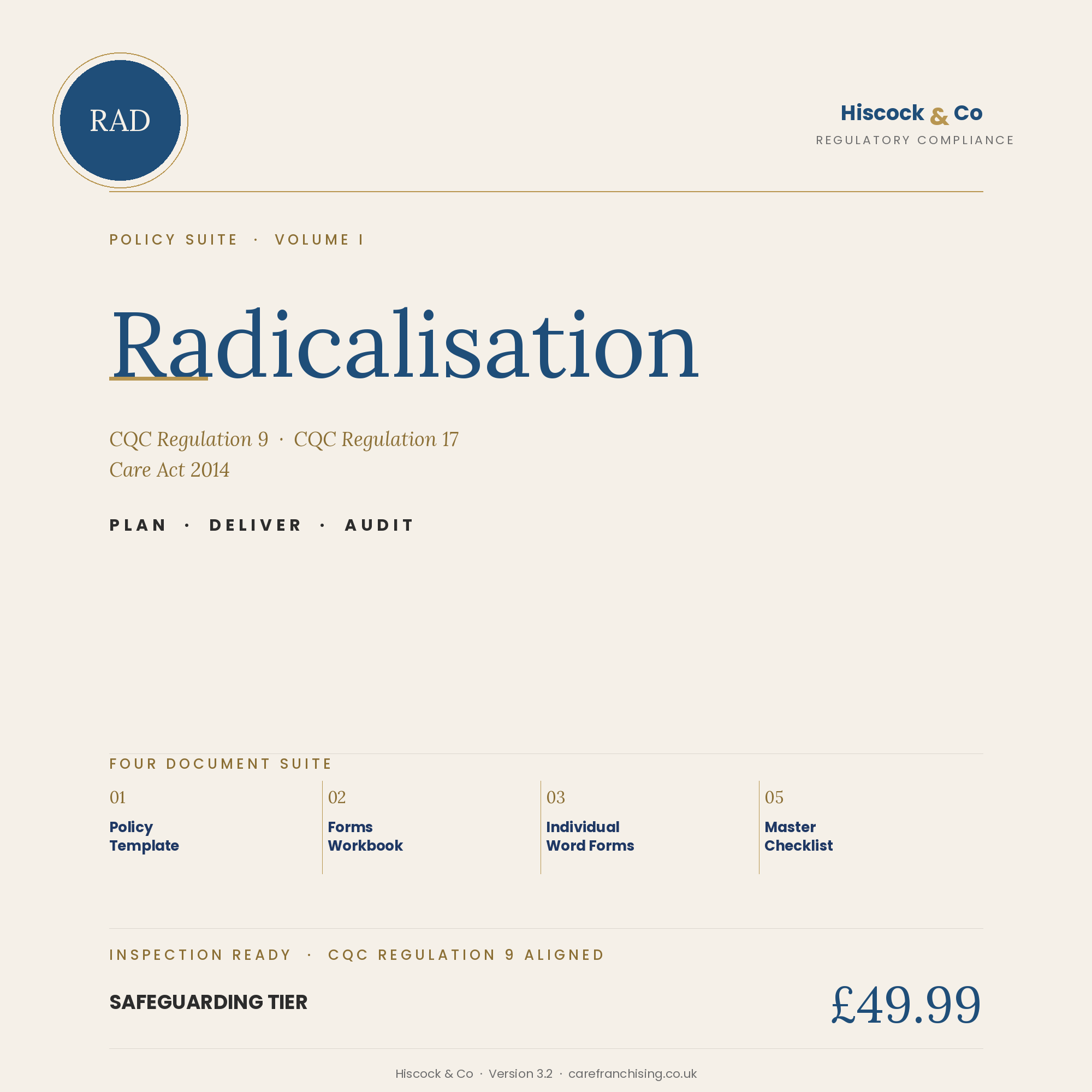 RAD Policy Suite Cover