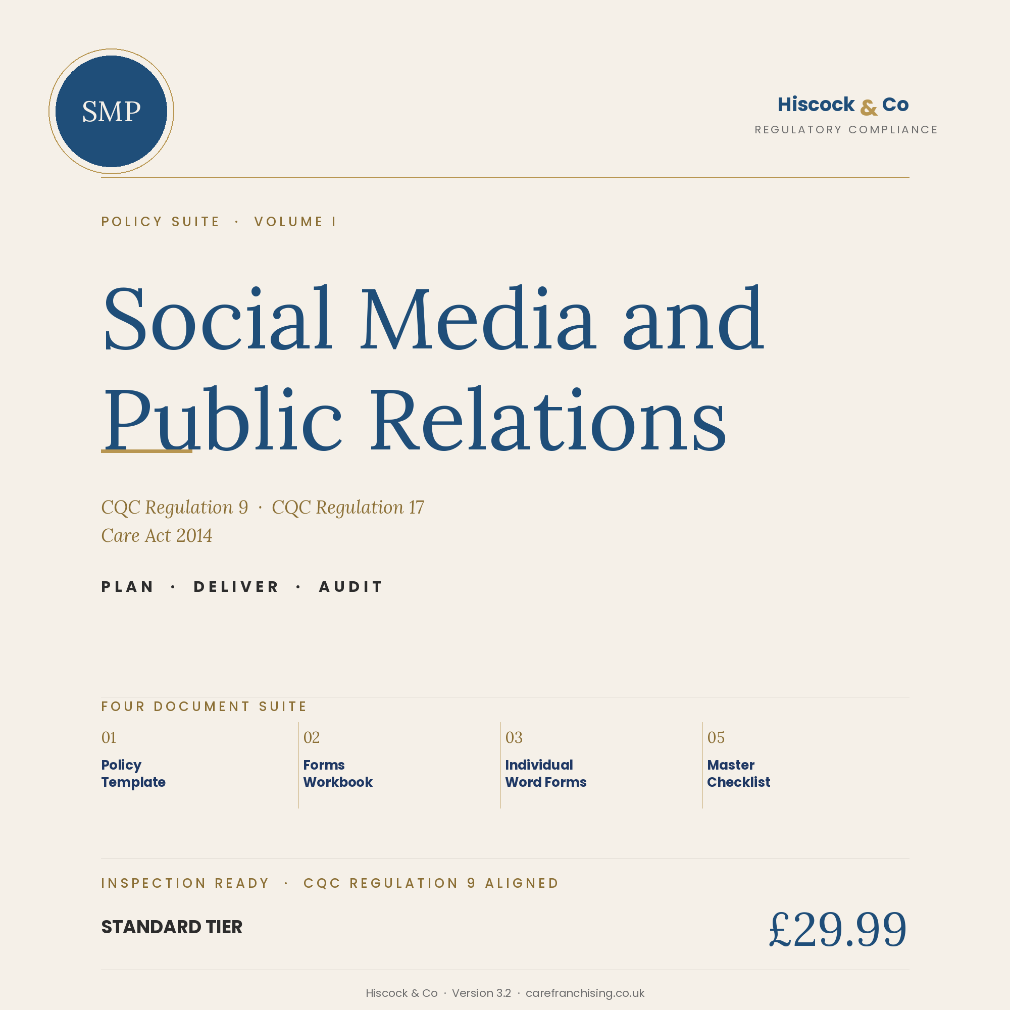 SMP Policy Suite Cover