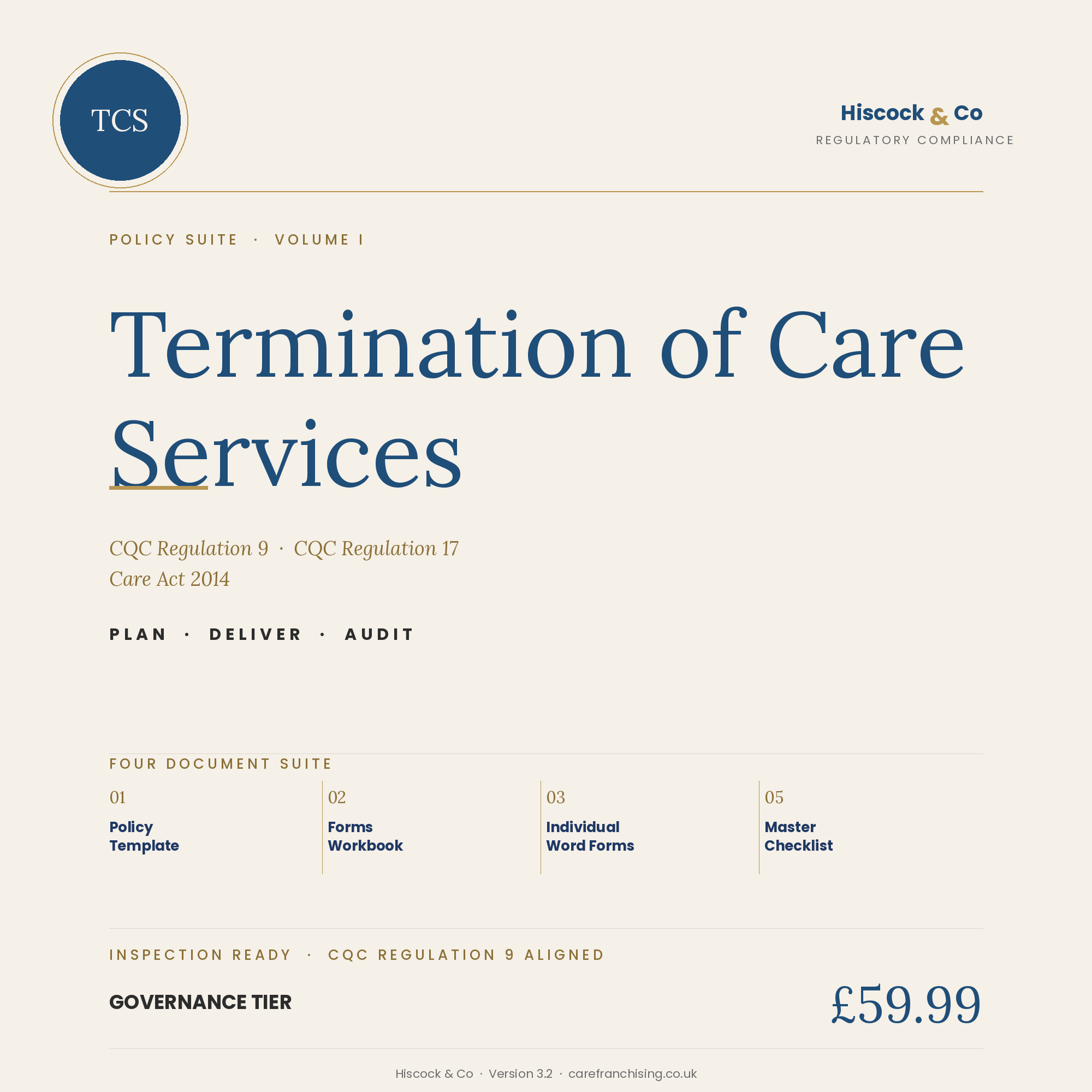 TCS Policy Suite Cover